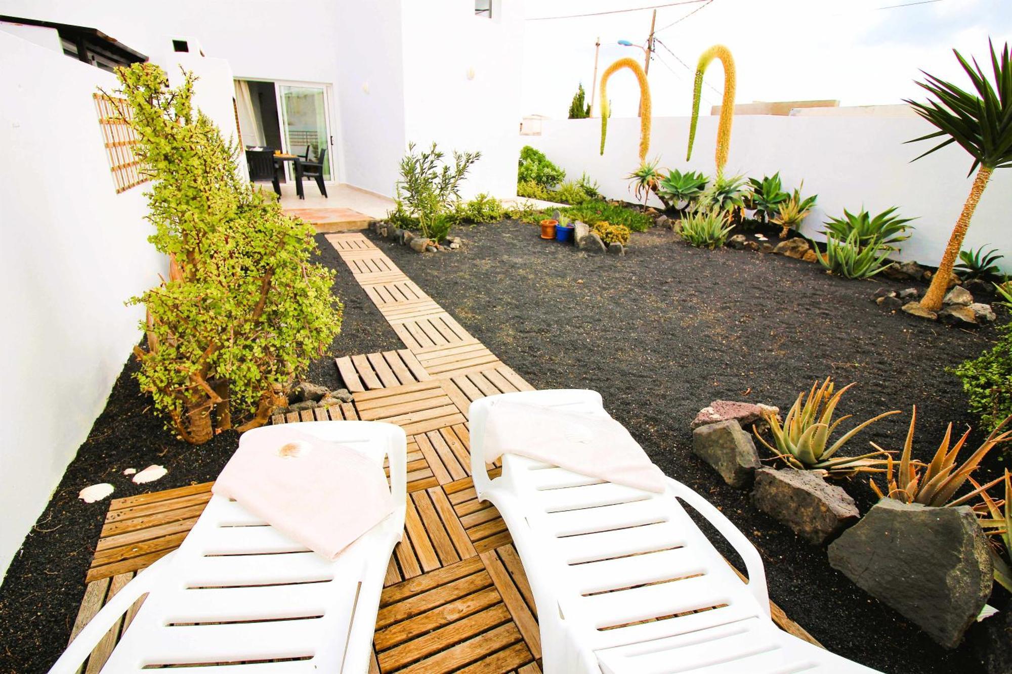 Villa Casa Tabaiba Con Jardin Y Barbacoa Tías Exterior foto